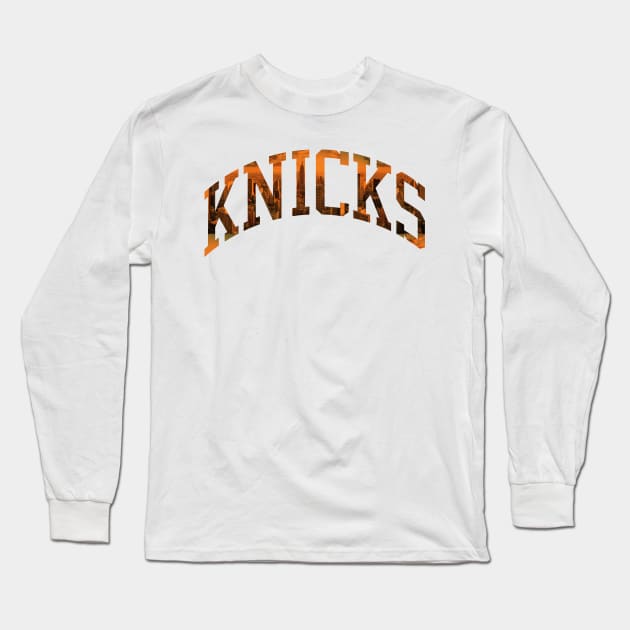 Knicks Long Sleeve T-Shirt by teakatir